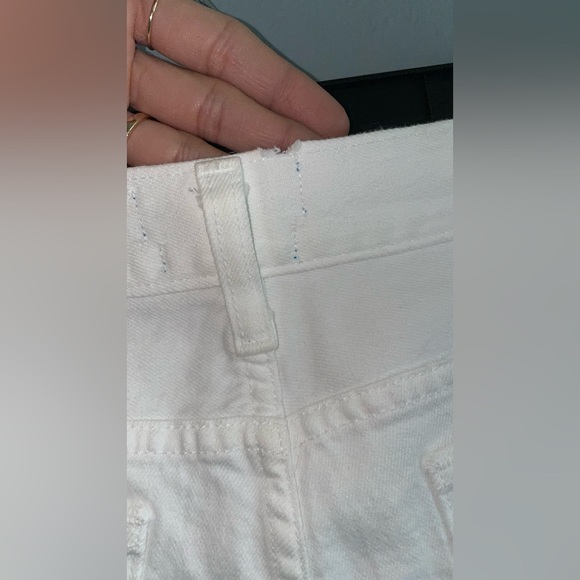 SMYM • White Cut-off shorts, size 29 - Picture 3 of 5